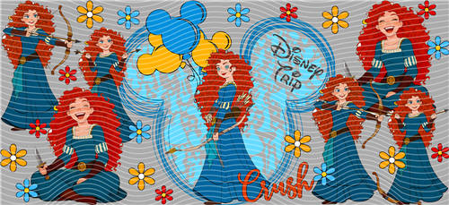 16oz Disney-D 2489